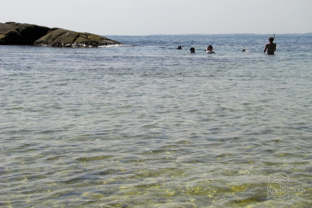 Snorkeling przy Pigeon Island