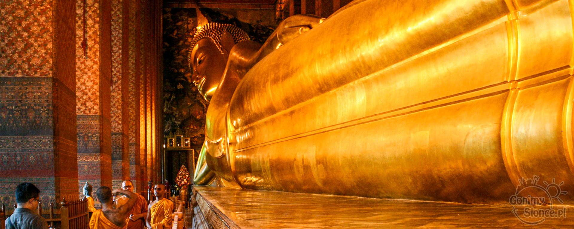 Wat Pho Leżący Budda