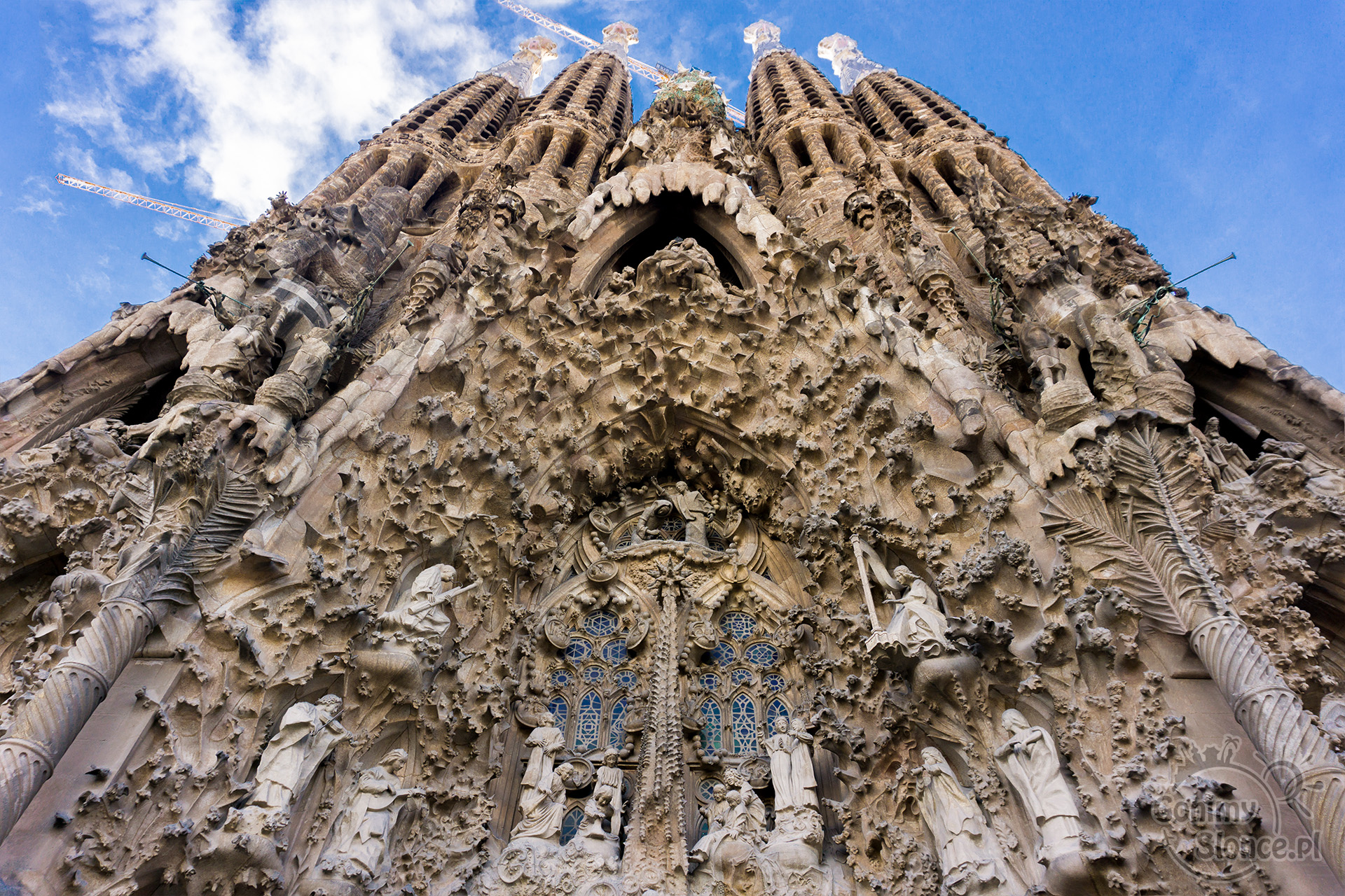 Sagrada Familia - wejście dla zwiedzających 